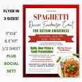 spaghetti dinner fundraiser